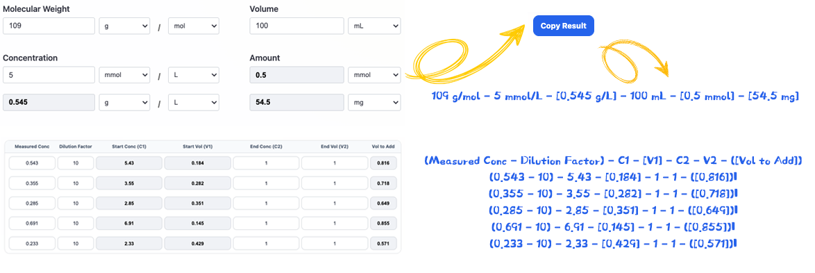 复制结果输出预览