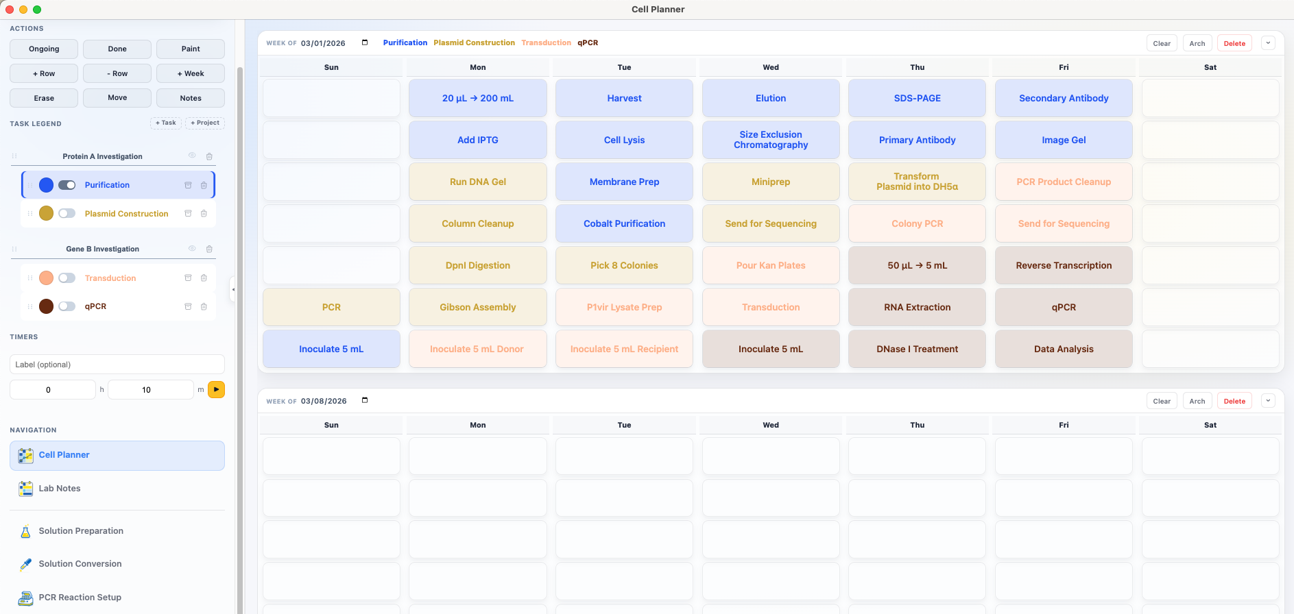 Cell Planner 工作流预览